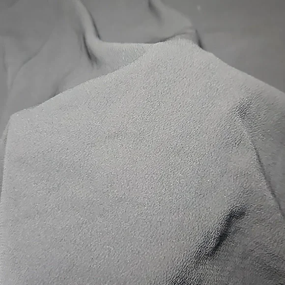 Tyche Black Flowy Split-Sleeve Sheer Top – Size Small - Picture 5 of 7